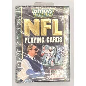 Bicycle Sports Collection Ditka’s Picks NFL Playing Cards Deck No 330 Sealed